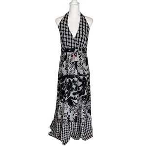 chinese dress ladies Trendy, Chic Women's Clothing Boutique One & Only Baskets in Bellagio Maxi Dress, Cream, female, XS, Cotton Polyester Blend Lane 201